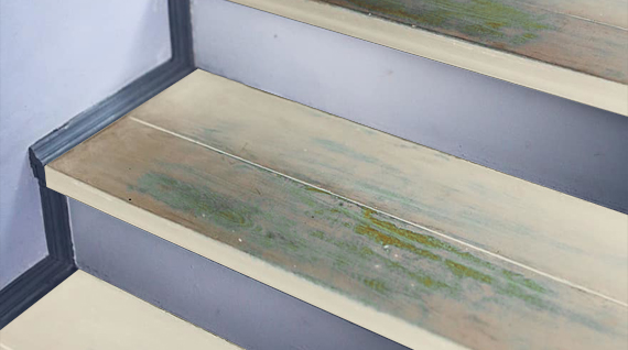 Enlever De La Colle Sur Un Escalier En Bois 02