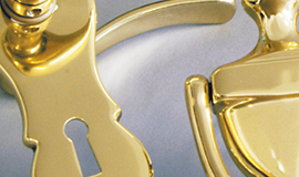 Goud Messing Beslag