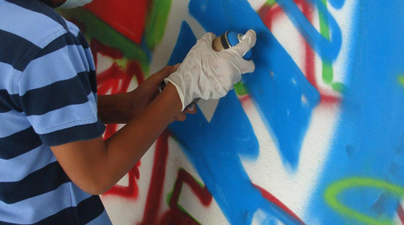 Graffiti Verwijderen 01