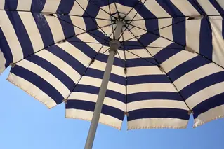 Parasol Schoonmaken 01