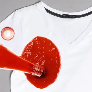 Ketchup Vlek Verwijderen 01