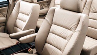 Leer Leren Interieur In Auto Boot En Caravan